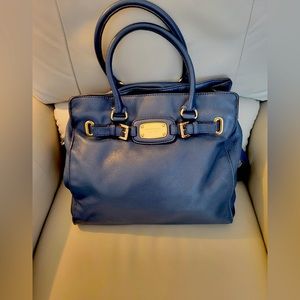 Michael Kors bag in deep blue